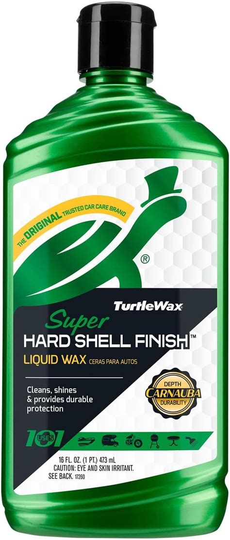 Turtle Wax T R Super Hard Shell Cera L Quida Para Coche Onzas