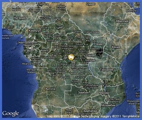 Kinshasa Map Tourist Attractions - ToursMaps.com