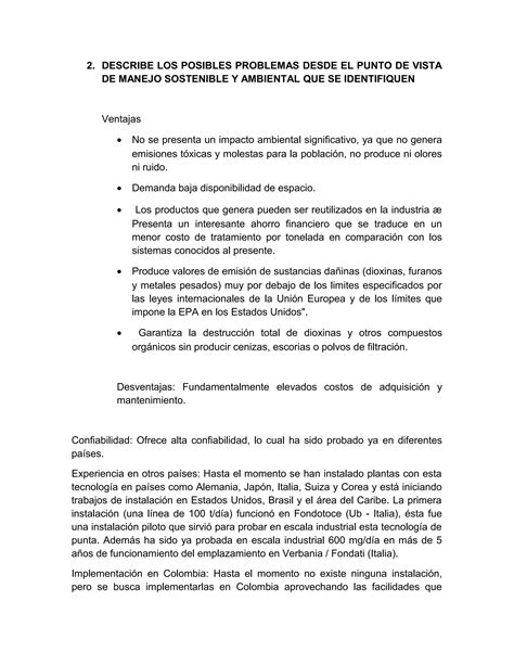 Trabajo Colaborativo Manejo Integrado De Residuos S Lidos Pdf