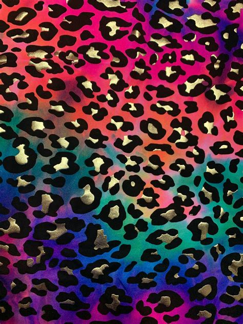 Leopard Print Background Bright Background Leopard Print Wallpaper