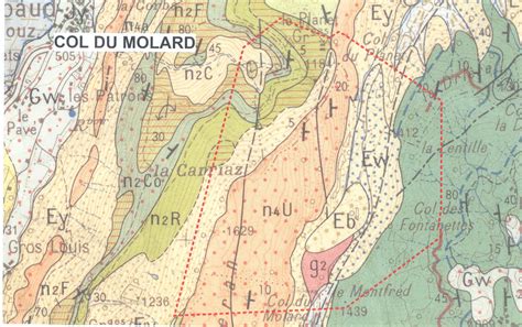 Carte géologique interprétative Site des ressources d ACCES pour