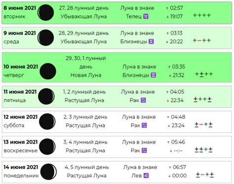 Лунный календарь для комнатных растений на июнь 2024 года