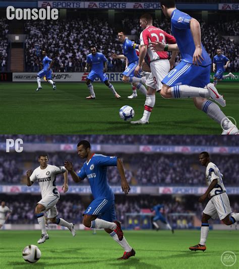 Corujão 360: Comparação dos Gráficos de Fifa 2011 entre Pc e console