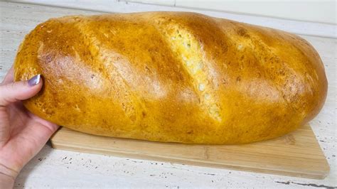 Самый вкусный домашний батон.Рецепт хлеба или батон в духовке🍞🥖 - YouTube