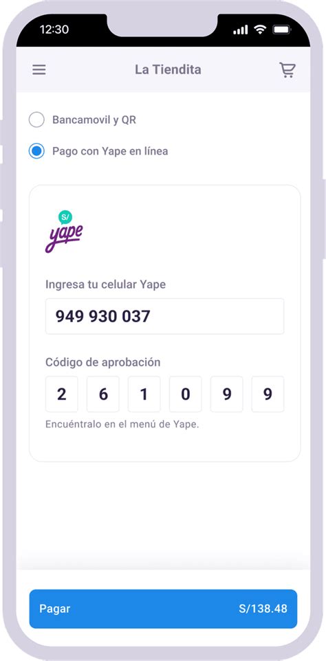 ¿cómo Se Compra Por Internet Con El Código De Aprobación De Yape Centro De Ayuda Yape Yape