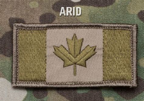 Canada Flag Tactical Patch - Canadian Military Combat Morale Velcro Pa ...