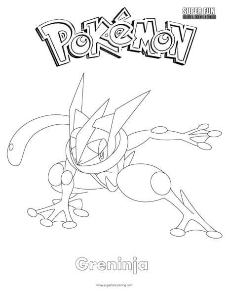 28+ ash greninja coloring pages - ShanzaCarly