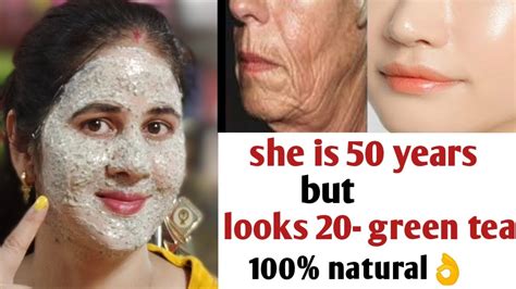 She Is 50 But Looks 30 With Anti Aging Green Tea Face Pack Skin