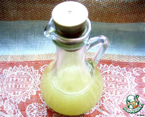 Яблочный уксус – кулинарный рецепт