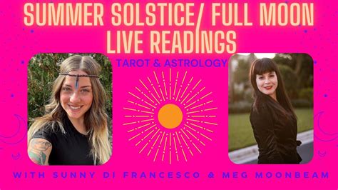 Summer Solstice Full Moon Live Readings With One News Page Video