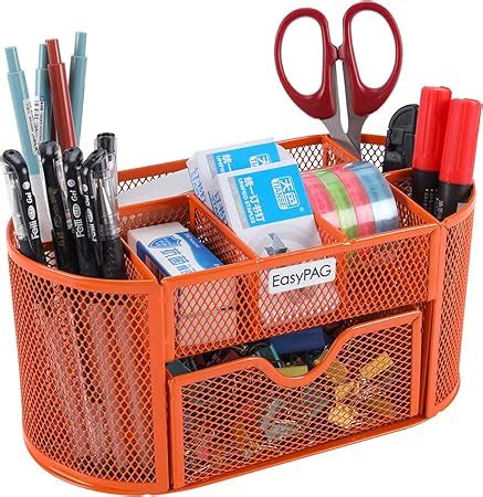 Amazon Easypag Desk Organizer Mesh Desktop Office Supplies Multi