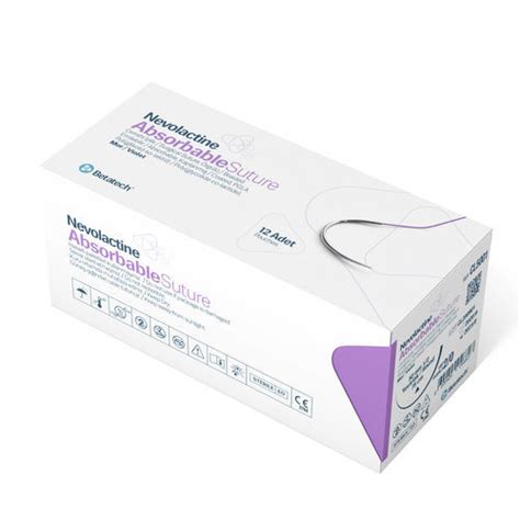 Absorbable Suture Thread Nevolactine Pgla Betatech Medical