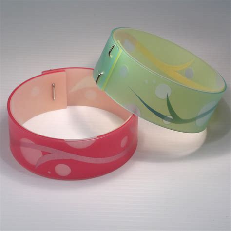 Pink Bangle Contemporary Bangles By Gill Forsbrook Lovedazzle