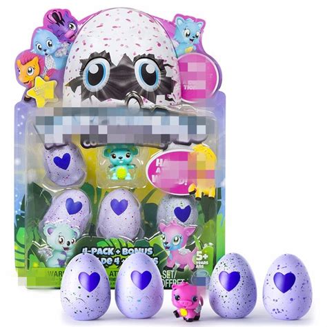 5 Pcs Hatchimals Egg Toy Intelligent Toys Birds Interactive Hatchable ...