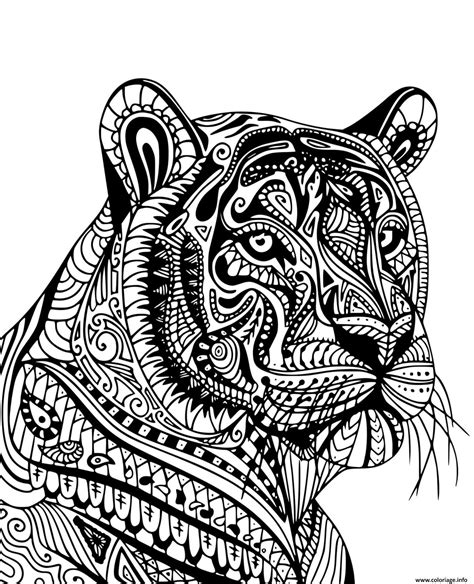 Coloriage Mandala Disney A Imprimer Gratuit Coloriage Tigre Mandala