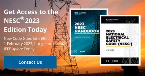 IEEE 2023 National Electrical Safety Code NESC