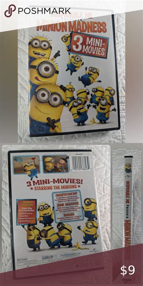 Despicable Me Presents Minion Madness | Universal Studios | DVD + Bonus ...