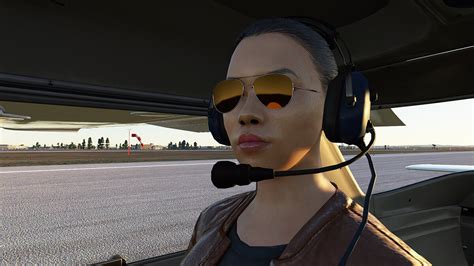 Microsoft Flight Simulator — Видимый второй пилот Npc Персонажи и