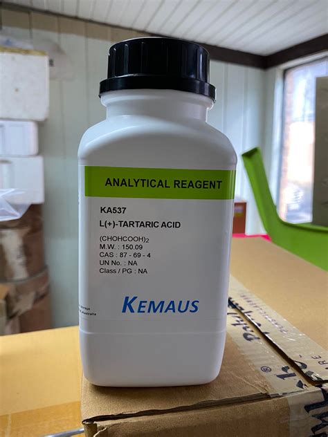 L Tartaric Acid Ar Grade Kenaus