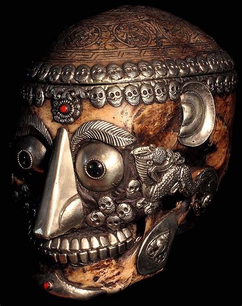 I Ll See Your Carved Skulls And Raise You Tibetan Kapala Skulls