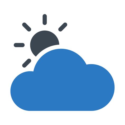 Partly Cloudy Free Weather Icons