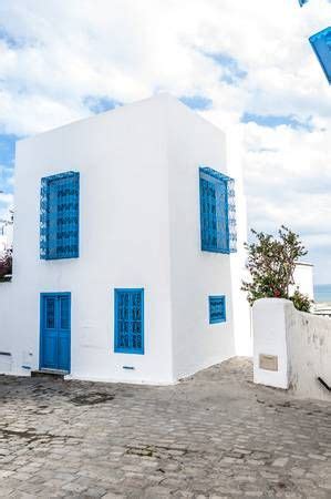 Particolare Dall Architettura Tipica Tunisina A Sidi Bou Said Famosa