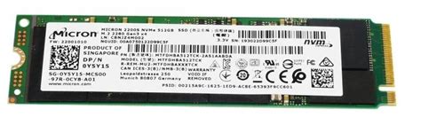 V S Rl S Micron Gb M Pcie Mb Mb Mtfdhba Tck Bels Ssd