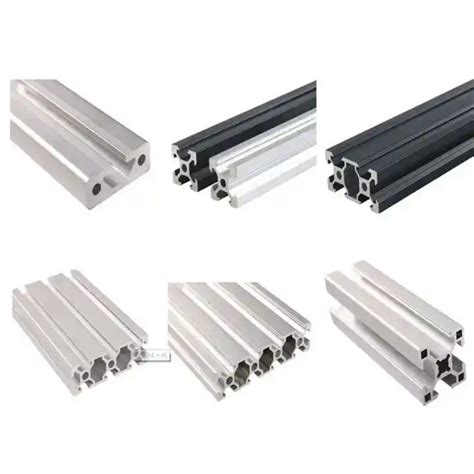 Aluminium Extrusion V Slot And T Slot Profiles For Factory