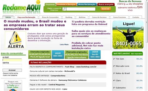Souza E Oliveira Reclame Aqui - Blog do Fabio Souza: Reclame Aqui
