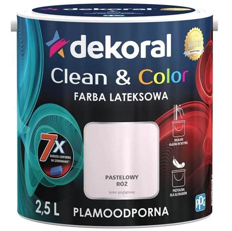 Farba Clean Color Pastelowy R L Dekoral Dekoral Sklep Empik