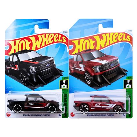 Hot Wheels Ford F 150 Lightning Custom Series For Collections And Gifts Shopee Malaysia