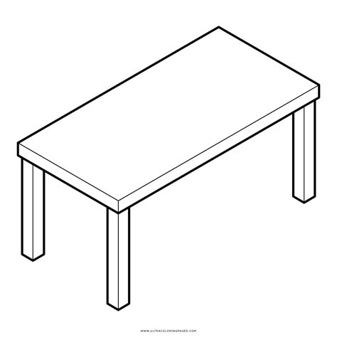 Dibujo De Mesa Para Colorear Ultra Coloring Pages