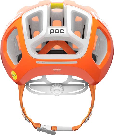 Cyklistick Helma Poc Ventral Tempus Mips Fluorescent Orange Avip