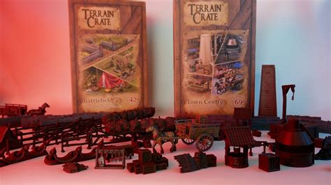 📦battlefield And Town Centre Terrain Crates By Mantic Games Sponsored