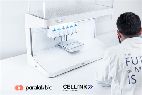 Paralab faz parceria a CELLINK para promover a bioimpressão 3D em