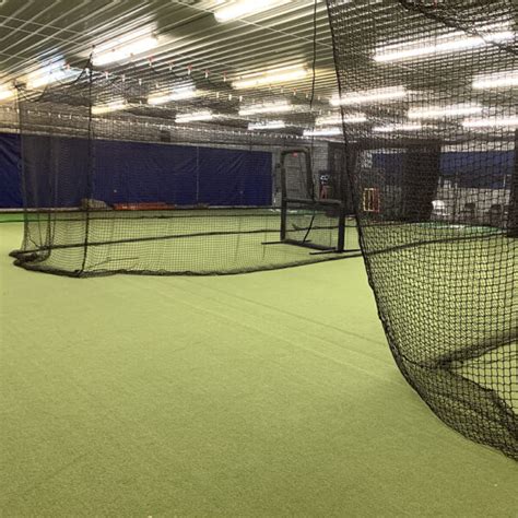 Durable Softball and Baseball Indoor Batting Cages