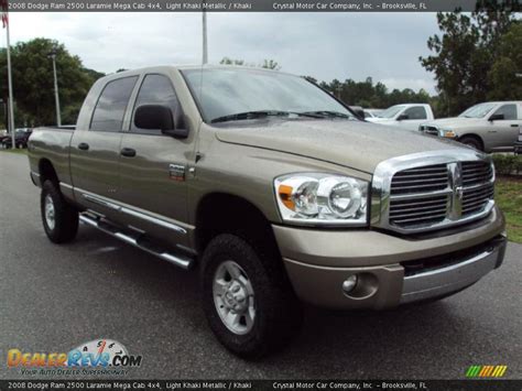 2008 Dodge Ram 2500 Laramie Mega Cab 4x4 Light Khaki Metallic Khaki