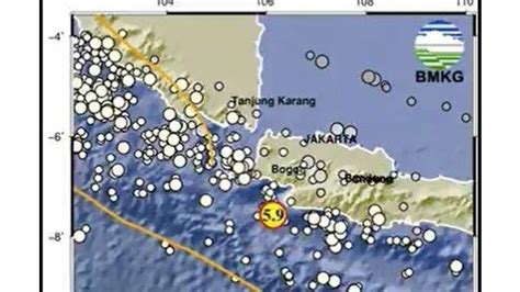 Gempa Bumi Terkini Guncang Banten Magnitudo 5 9 Pada Rabu 3 Januari