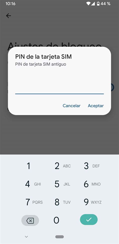 Cómo cambiar el PIN de la SIM iPhone y Android