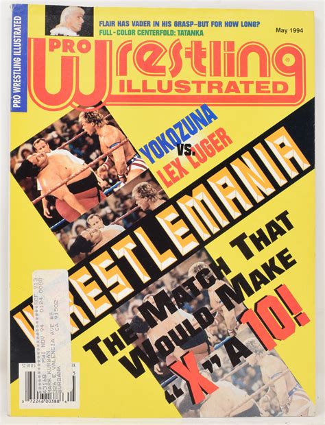 Pro Wrestling Illustrated Magazine May 1994 Vf Wwe Wwf Lex Luger