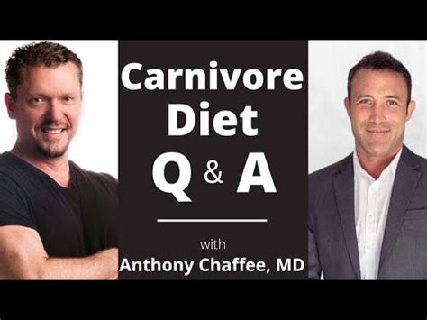 Carnivore Diet Dangers? 2 Doctors Answer Questions [Dr Anthony Chaffee ...