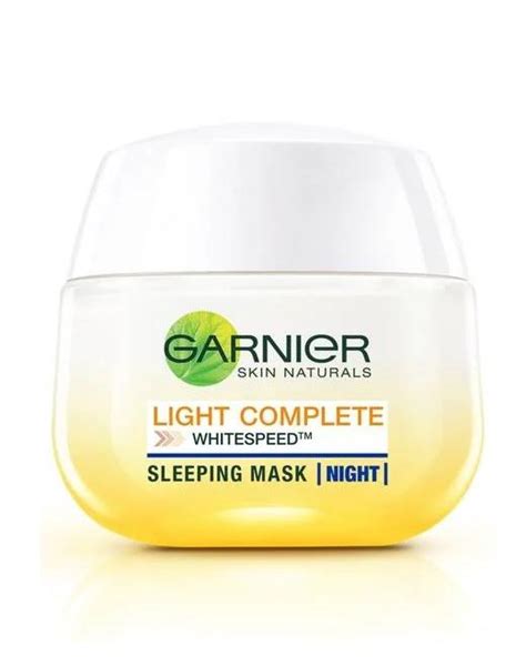 Garnier Light Complete Night Yoghurt Sleeping Mask Review Female Daily