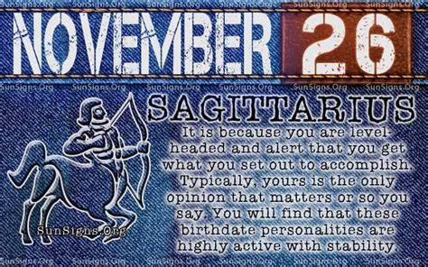 Sagittarius November 26 Zodiac - novemberjullla