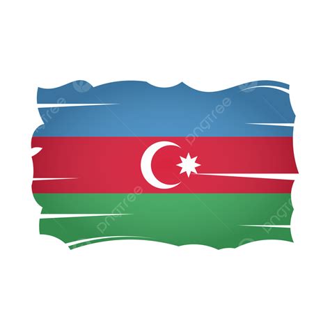 Projeto Do Vetor Png Da Bandeira Do Azerbaij O Png O Azerbaij O