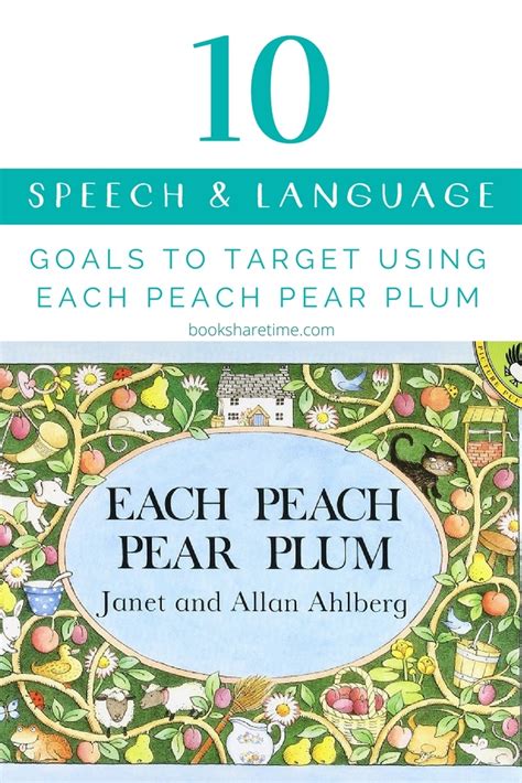 Each Peach Pear Plum - Book Share Time