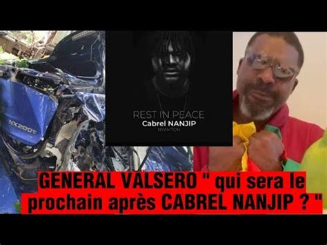 général VALSERO après Cabrel Nanjip qui sera le prochain à mourrir