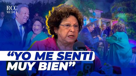 Consuelo Despradel Comenta Reuni N Que Sostuvo Con Leonel Fern Ndez