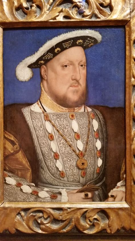 Hans Holbein Portrait Of Henry The Viii Museum Thyssen Bornemysza Hans Holbein King Henry