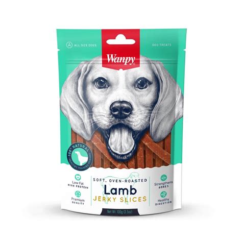 Snack Wanpy para Perro Sabor Cordero 100g - Toppet