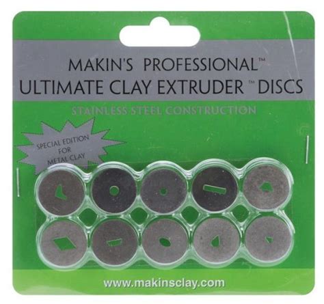 Makins Professional Ultimate Clay Extruder Discs • 2wards Polymer Clay